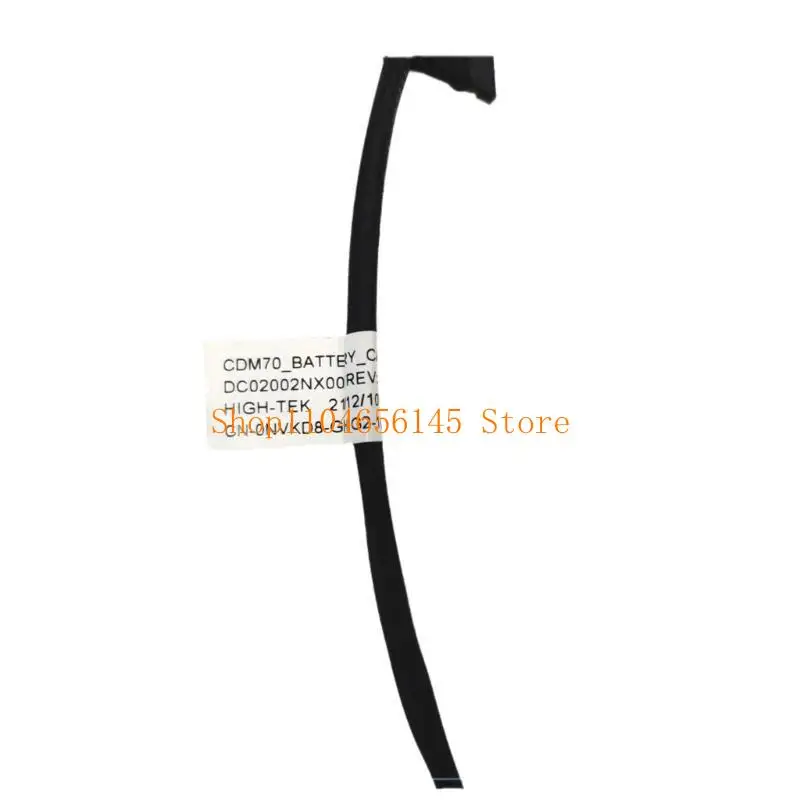 652F Convenient Replacement Battery Cable for 5480 5490 5491 E5480 Laptops Battery Connector Line for Restores Your Laptops