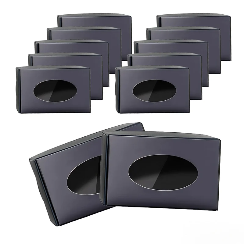 ABKO-30 Pcs Soap Boxes With Window,Which Can Be Used To Present Their Soaps In An Attractive And Professional Way