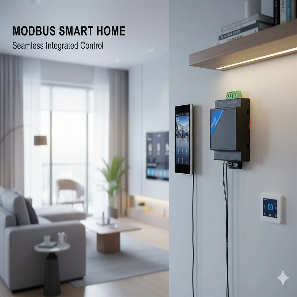 8-Channel Intelligent I/O Modbus Controller Power Driver Module