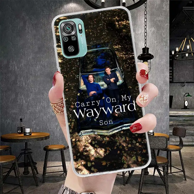 Babaite Supernatural SPN Dean And Sam Soft Phone Case For Xiaomi Redmi 9A 9C 9T 10A 10C 12 12C 10 9 10X 8A 8 7A 7 6A 6 Pro K40 K