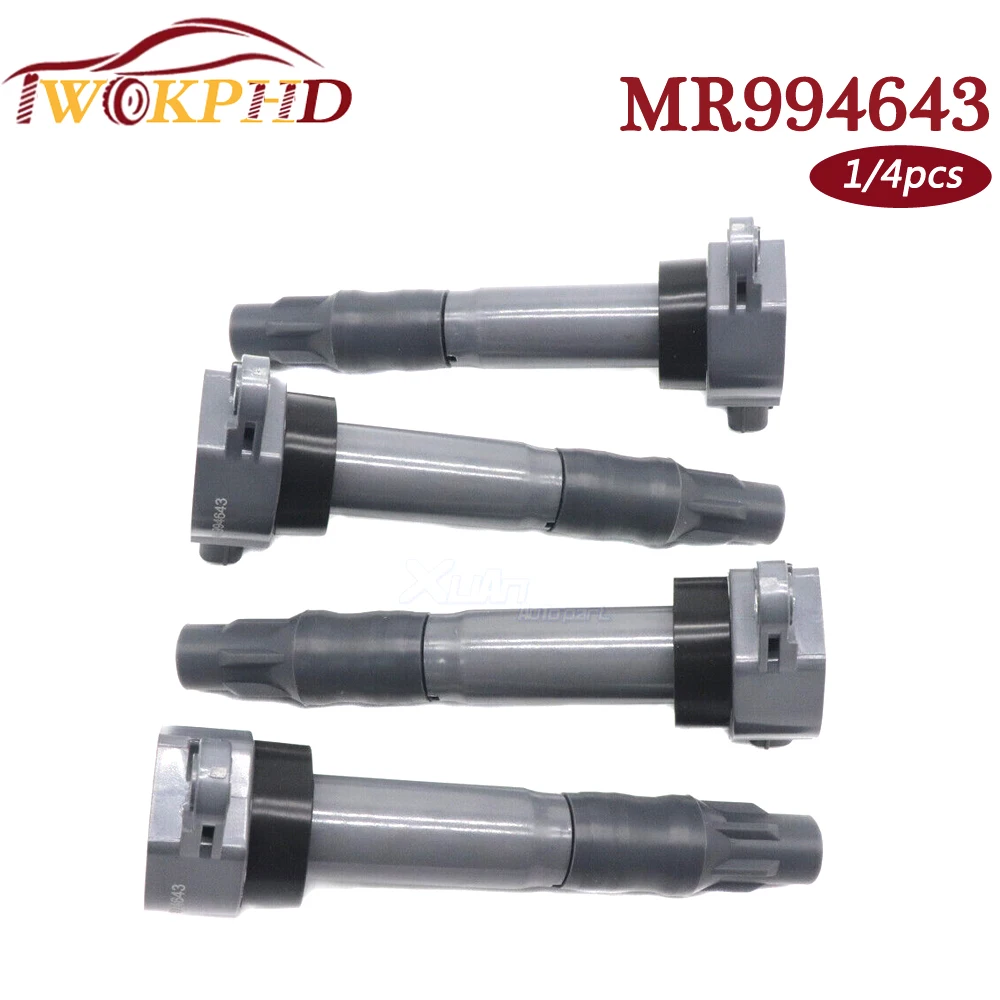 MR994643 UF532 MR994642 High Quality Ignition Coil Kit For Mitsubishi Eclipse Galant Outlander Lancer 2.4L 3.8L