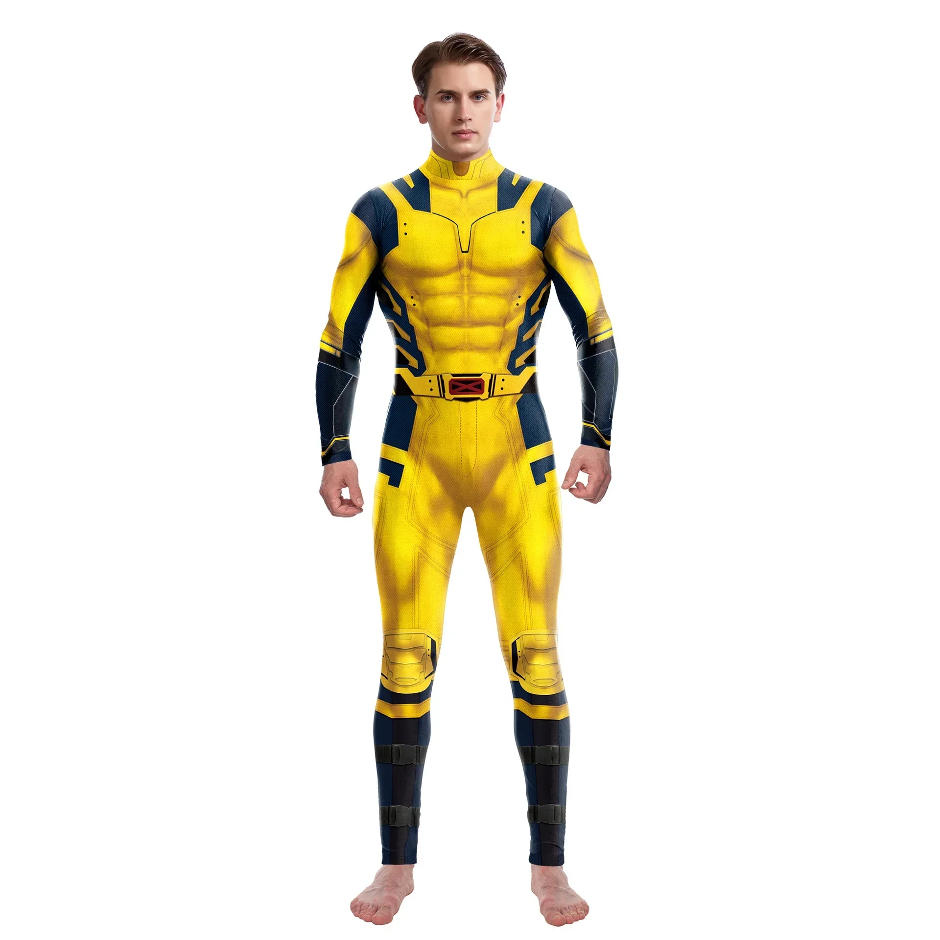 Super eroe Uomini Film Piscina Morta Wolverine Spider Costumi Cosplay Hallloween Tuta Performance Party Zentai Tute Pagliaccetto