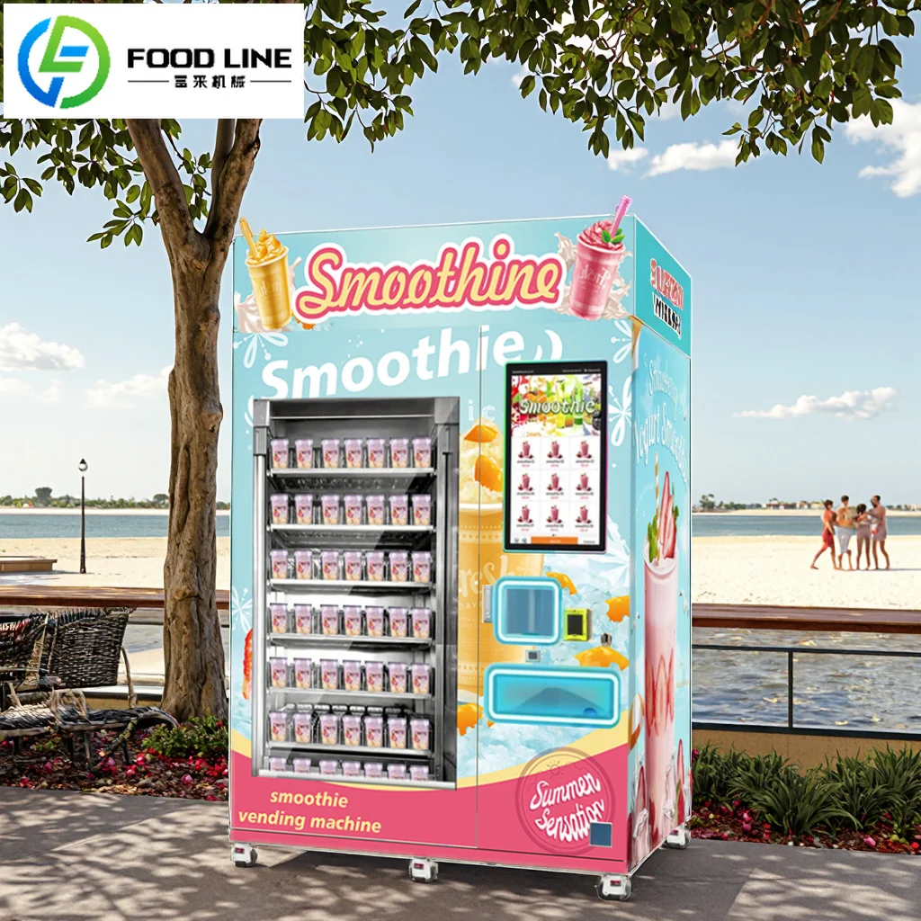 FOODLINE Portable Small Ice Blending Machine Quick Assembly Street Milk Tea Vendor Processing Unit