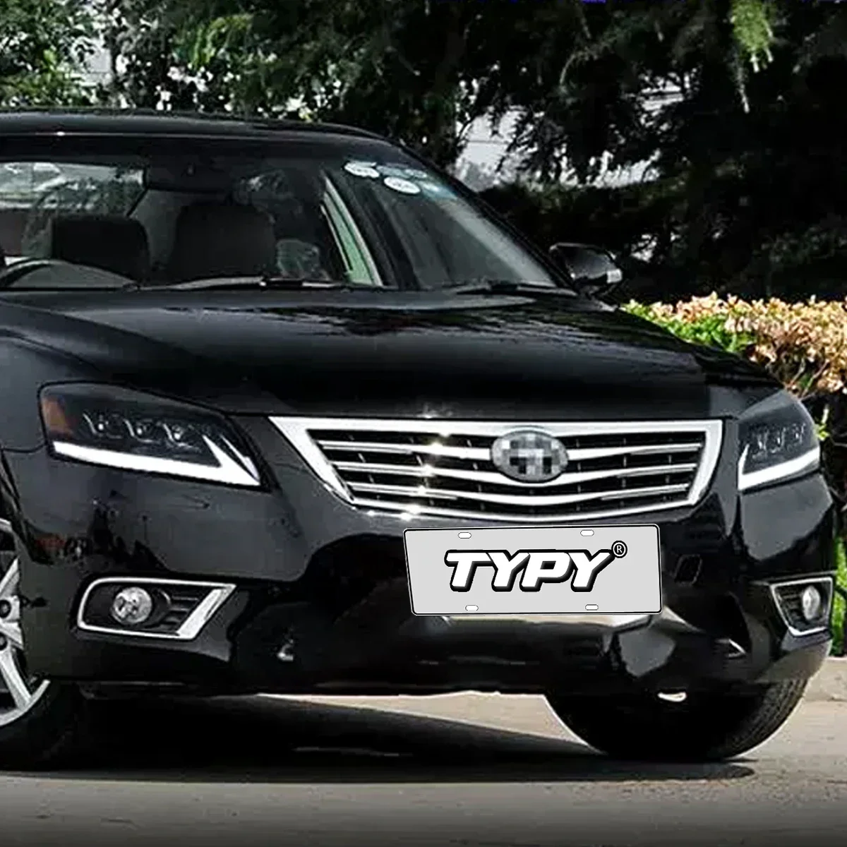

TYPY новая светодиодная фара, обновленная модифицированная для Toyota Camry 6th фара 2009-2014, динамический сигнальный налобный фонарь, автоаксессуары