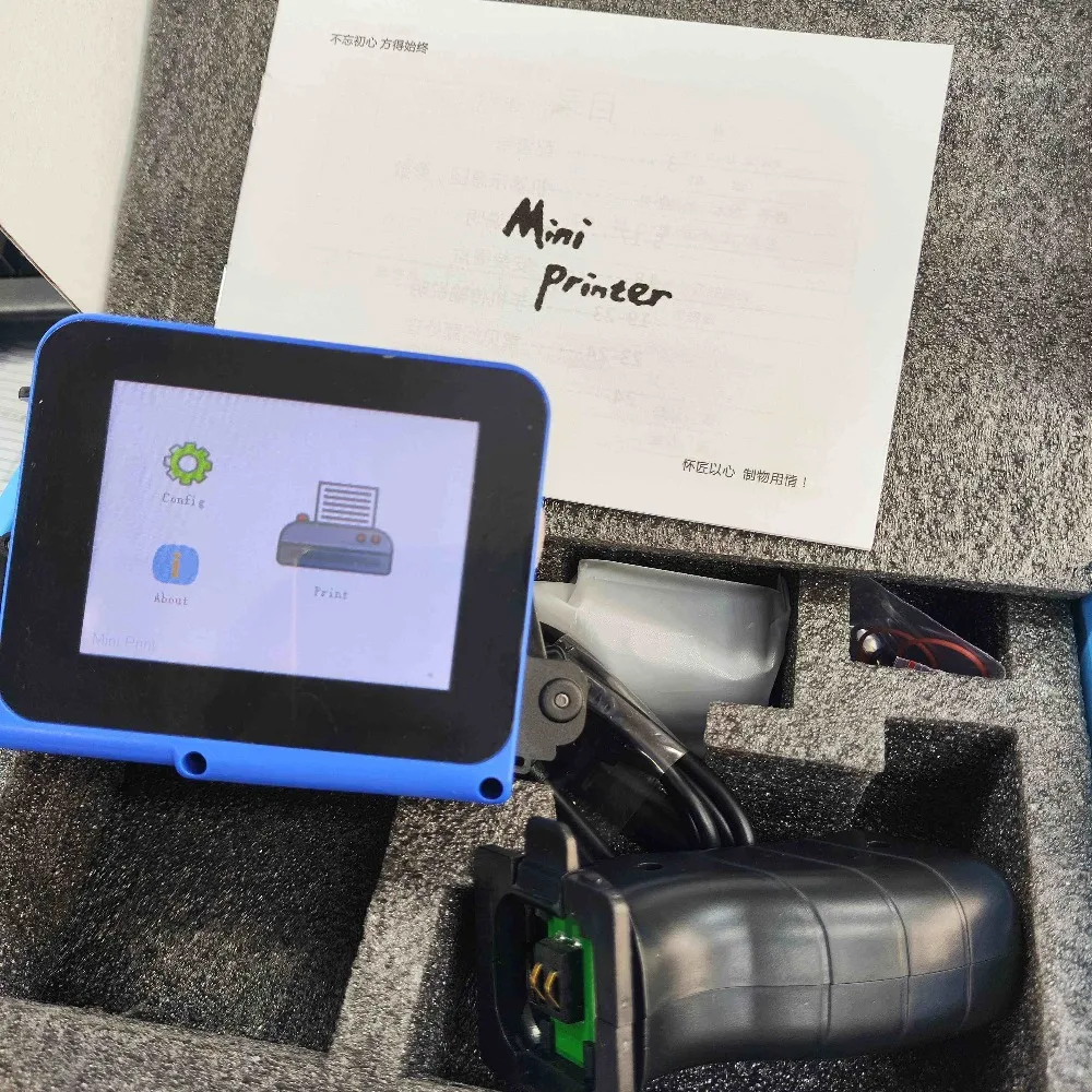 

Low price small portable mini inkjet printer with expiration code, label printing machine for paper, metal, and plastic