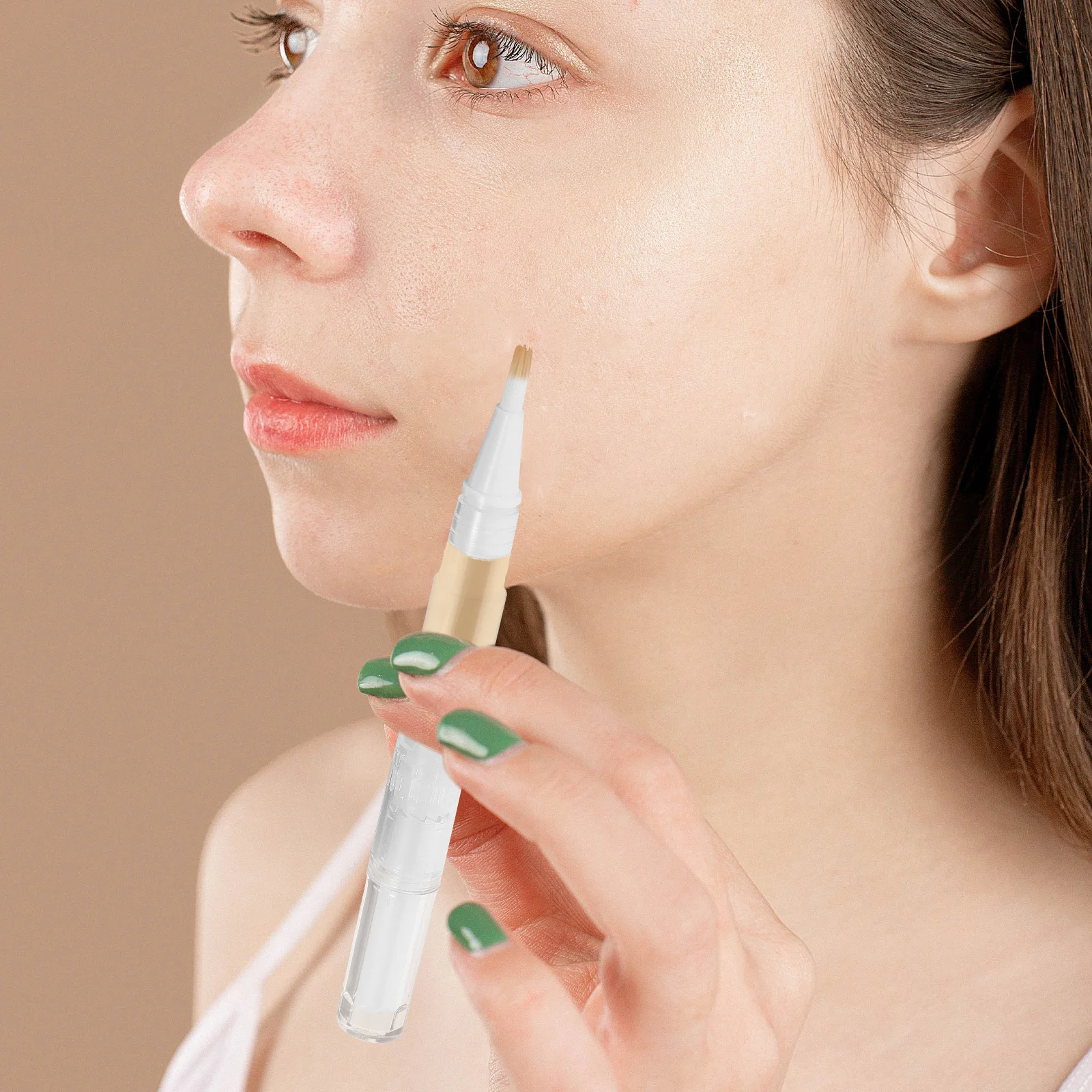 

4Pcs Nail Nutrition Oil Pen Empty Tube Sturdy Containers Nail Art Applicators Essential Oil Pen Empty Tube