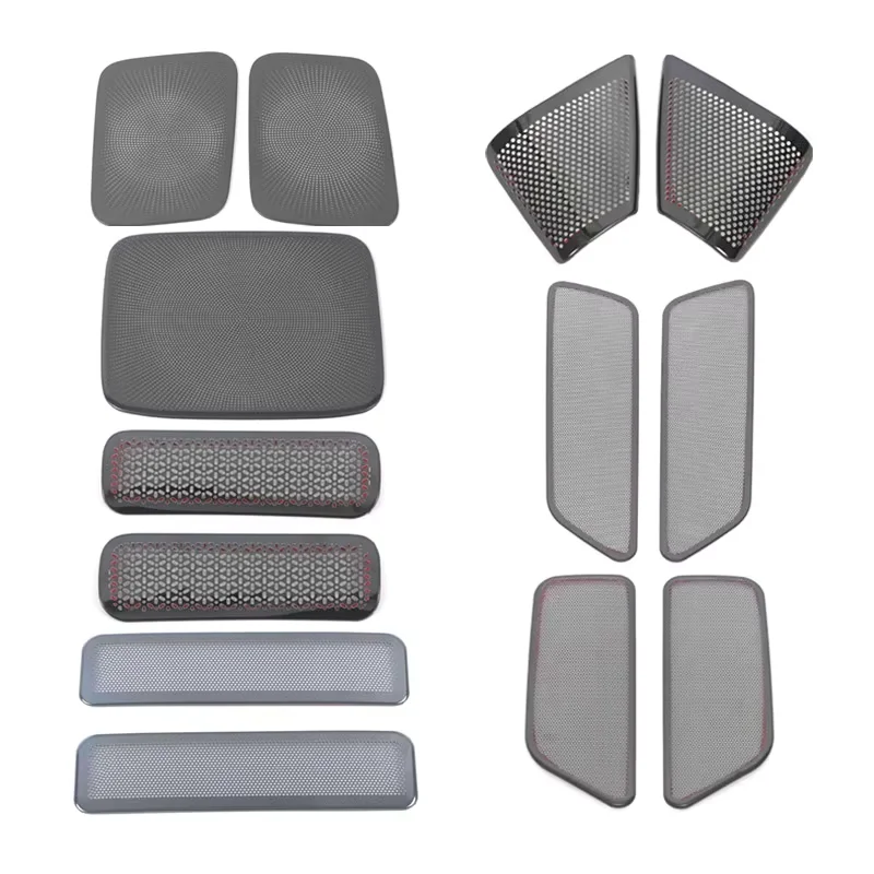 

Vtear Car Front Pillar Speaker Horn Cover Interior Third Row Anti Dust Sticker Proctive Accessories For Lixiang Li L7 2022-2024