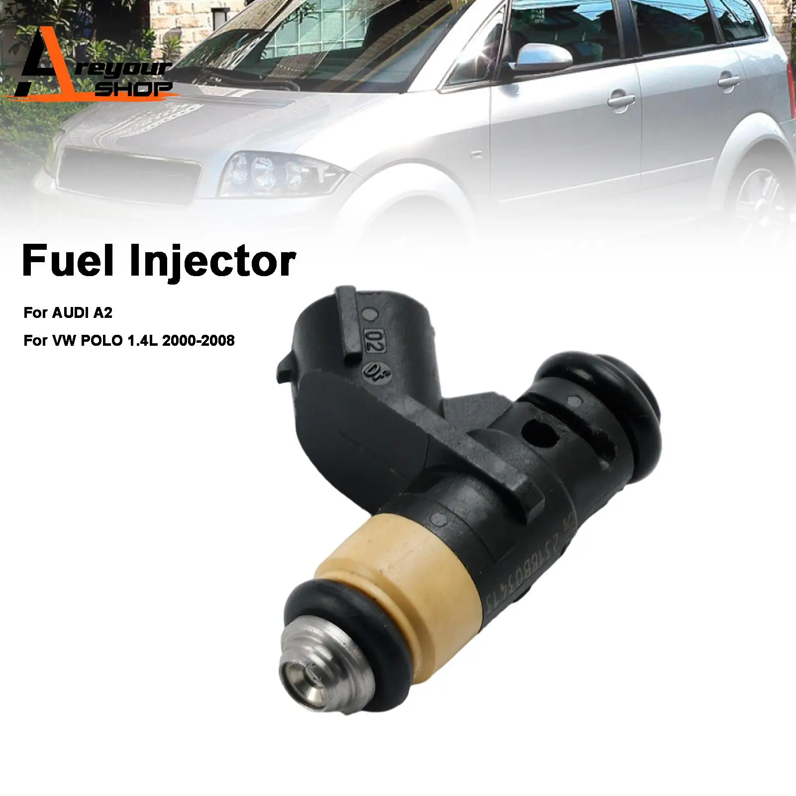 

1 шт. топливная форсунка 036906031 M Fit для Audi A2 Подходит для VW Polo 1.4L 2000-2008 гг.