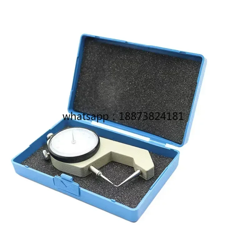 Lab Technician 0-10mm Caliper Porcelain Measure Meter Ruler Thickness Gage fast shipping