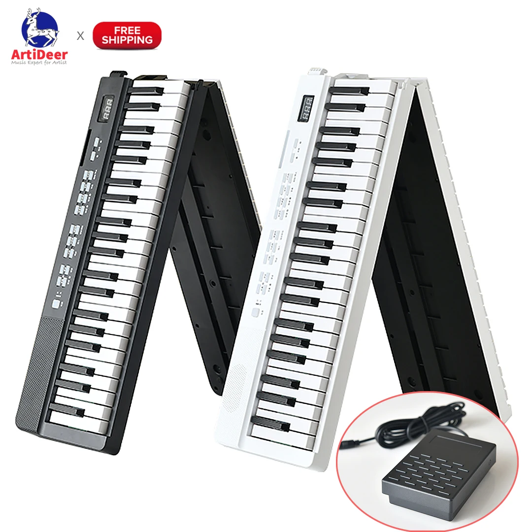 Foldable piano  Keyboardl Midi Controller Electronic Piano Synthesizer Digital 88 Keys