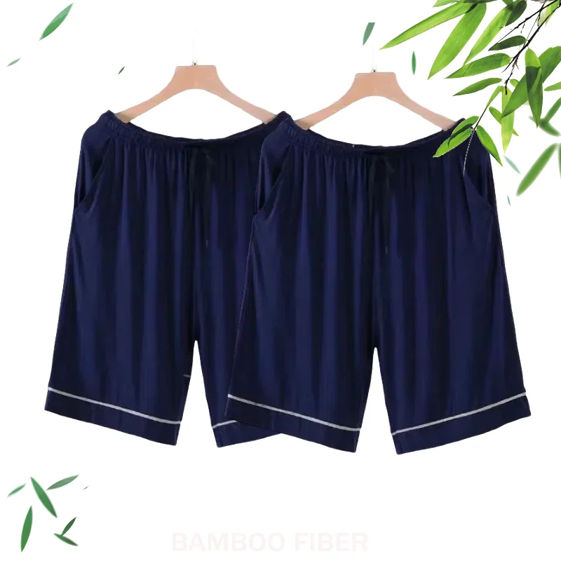 

2 Pack Lot 95% Soft Bamboo Rayon Sport Shorts Sleep Bottom Lounge Wear Summer Lightweight Gym Running Basketball Gym-clothing