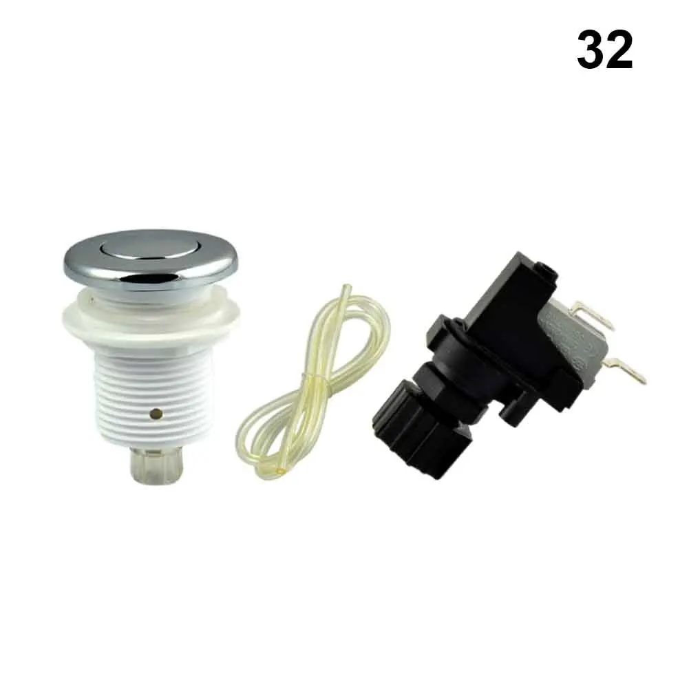 

On Off Mini Bathtub Accessory Easy Install Air Switch Button Replacement Parts Garbage Disposal Control System Pushing Kitchen