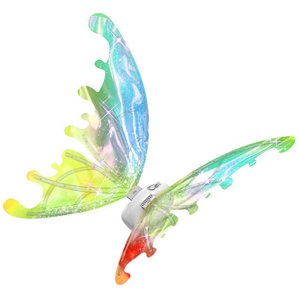 

Electric Fairy Wings Lightweight LED Butterfly Costume Props Colorful Lights for Party Stage Performance Photography Accessories