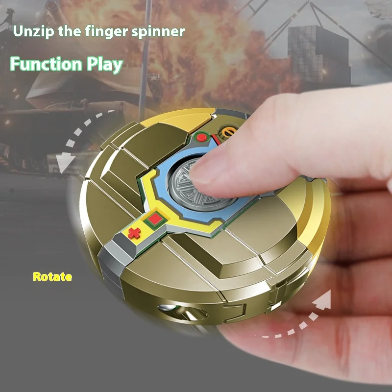 Nouveau jouet gyroscope rotatif spécial, cool et Transformable, robot transformateur, jouet pour enfants, jouet rotatif mécanique, noël