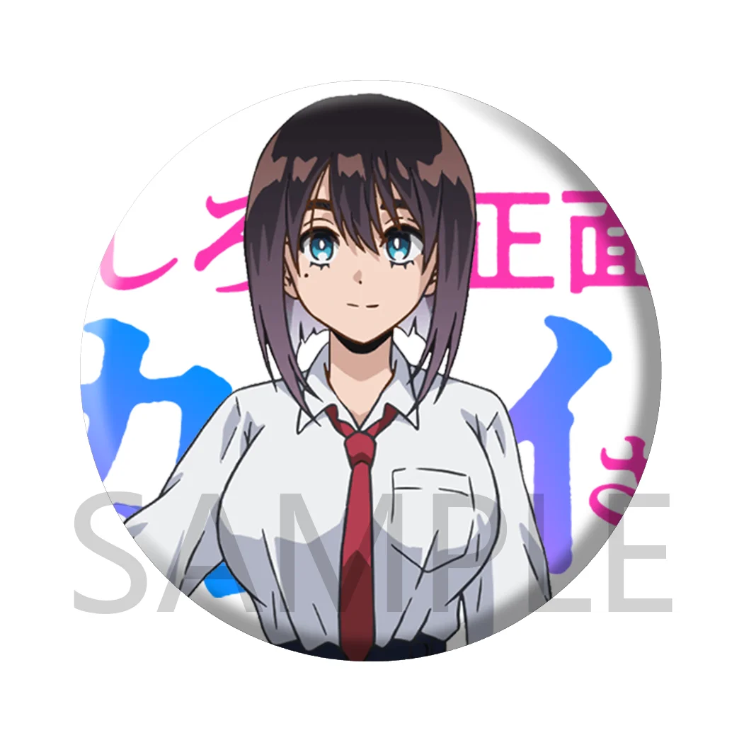 Kamui-san In The Back Pins Badge キョーコ イナガワ Anime Cosplay Cartoon Itabag Bedge Button Brooch DADGE Otaku Christmas Gift