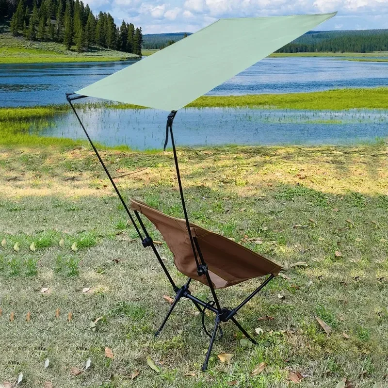 Ultralight Folding Chair Cloth Beach Picnic Seat Portable Lightweight Tourist Chairs for Outdoor Camping Hiking Fishing