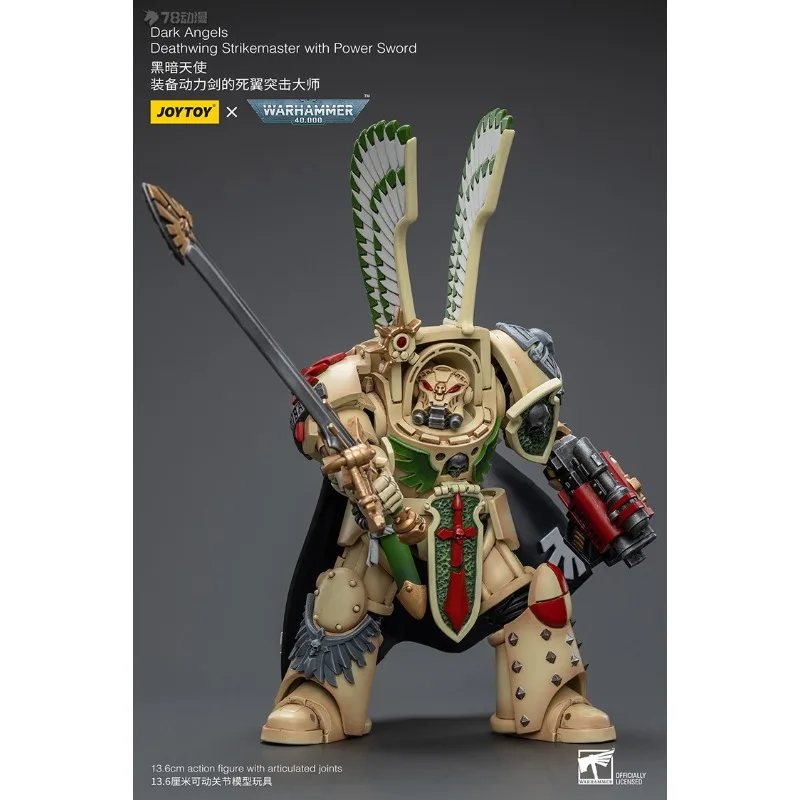Genuino Spot Merci JOYTOY Originale Warhammer 40K Serie Deathwing Knight Anime Action Figure Giocattoli Modello Regali per I Ragazzi