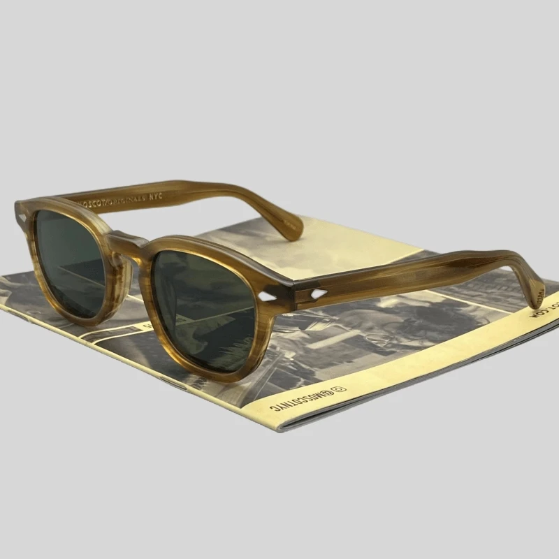 

Sunglasses Man Lemtosh Johnny Depp Polarized Sun Glasses Woman Luxury Brand Vintage Acetate Driver's Shade Goggles