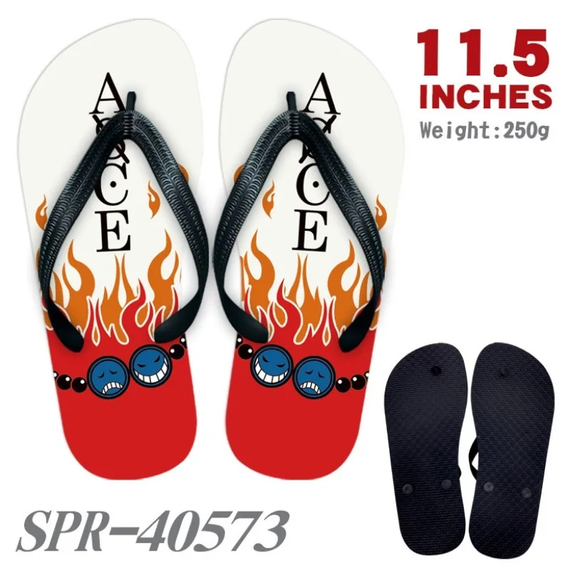 Anime One Piece rufy infradito Kawaii Cartoon Chopper pantofole estate Casual Outdoor infradito Beach Animation pantofole regali