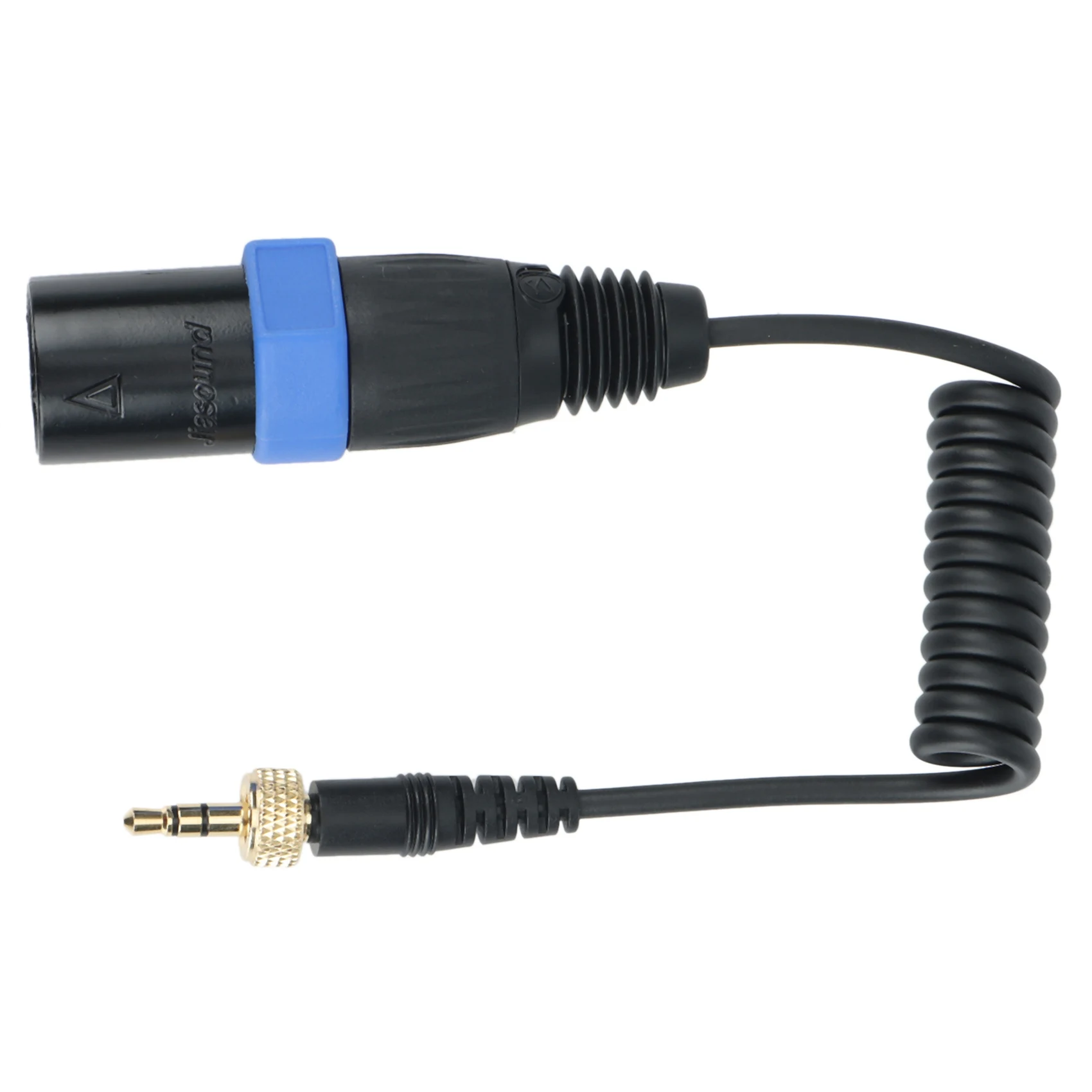 Tipo di bloccaggio saramonico da 3.5mm a 3.5mm da TRS a XLR maschio uscita microfono cavo Audio universale per ricevitori Wireless