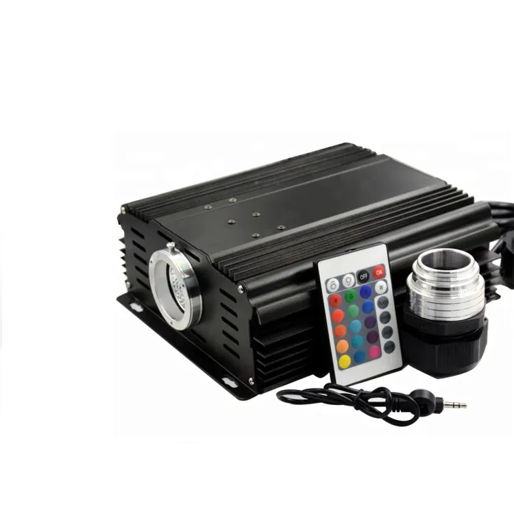 High Brightness 75W/90W/100W Multi colors changing with remote control LED fiber optic light source engine