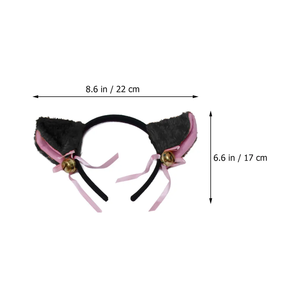 1 مجموعة 1 مجموعة الحيوان زي الدعائم آذان القط عقال الذيل قفازات أساور ربطة القوس فيونكة الاطفال حفلة كرنفال تأثيري اكسسوارات ديكور