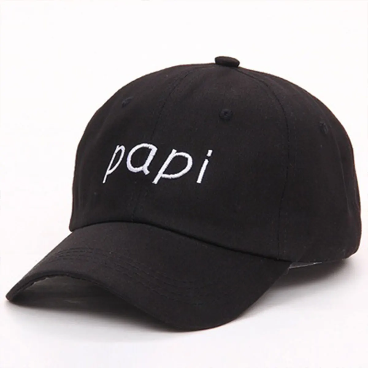 Unisex Papi Embroidery Baseball Caps Spring and Autumn Outdoor Adjustable Casual Hats Sunscreen Hat