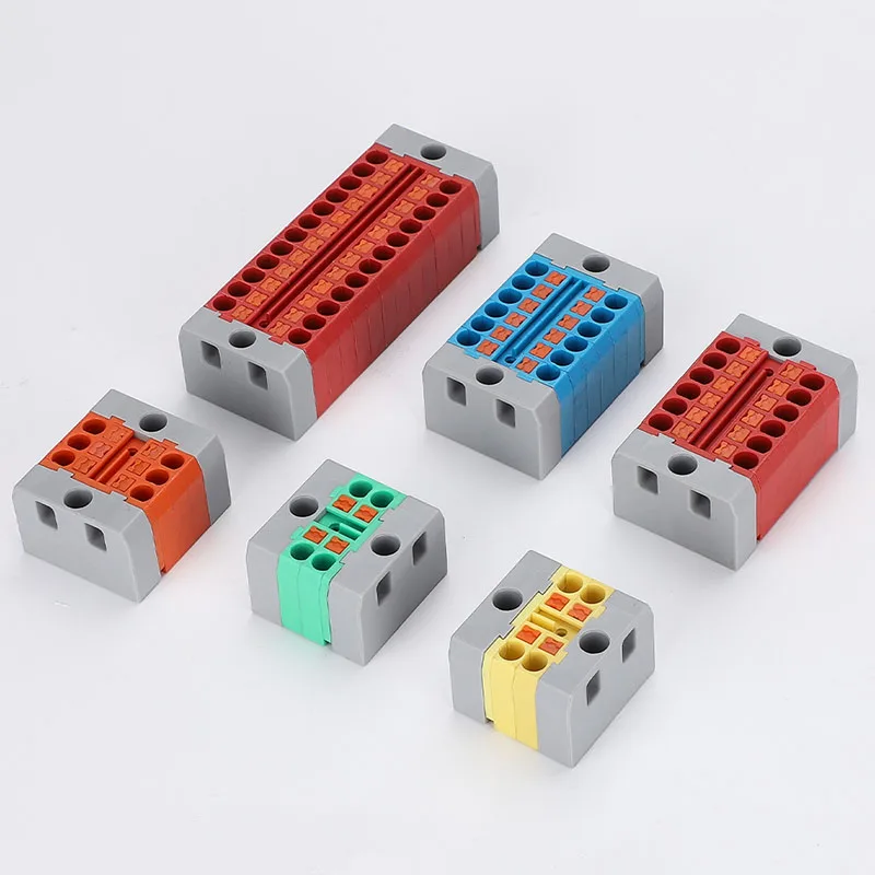 

Direct insertion quick connect terminal block One in multiple out splitter distribution box fixed junction box Wire Connectors