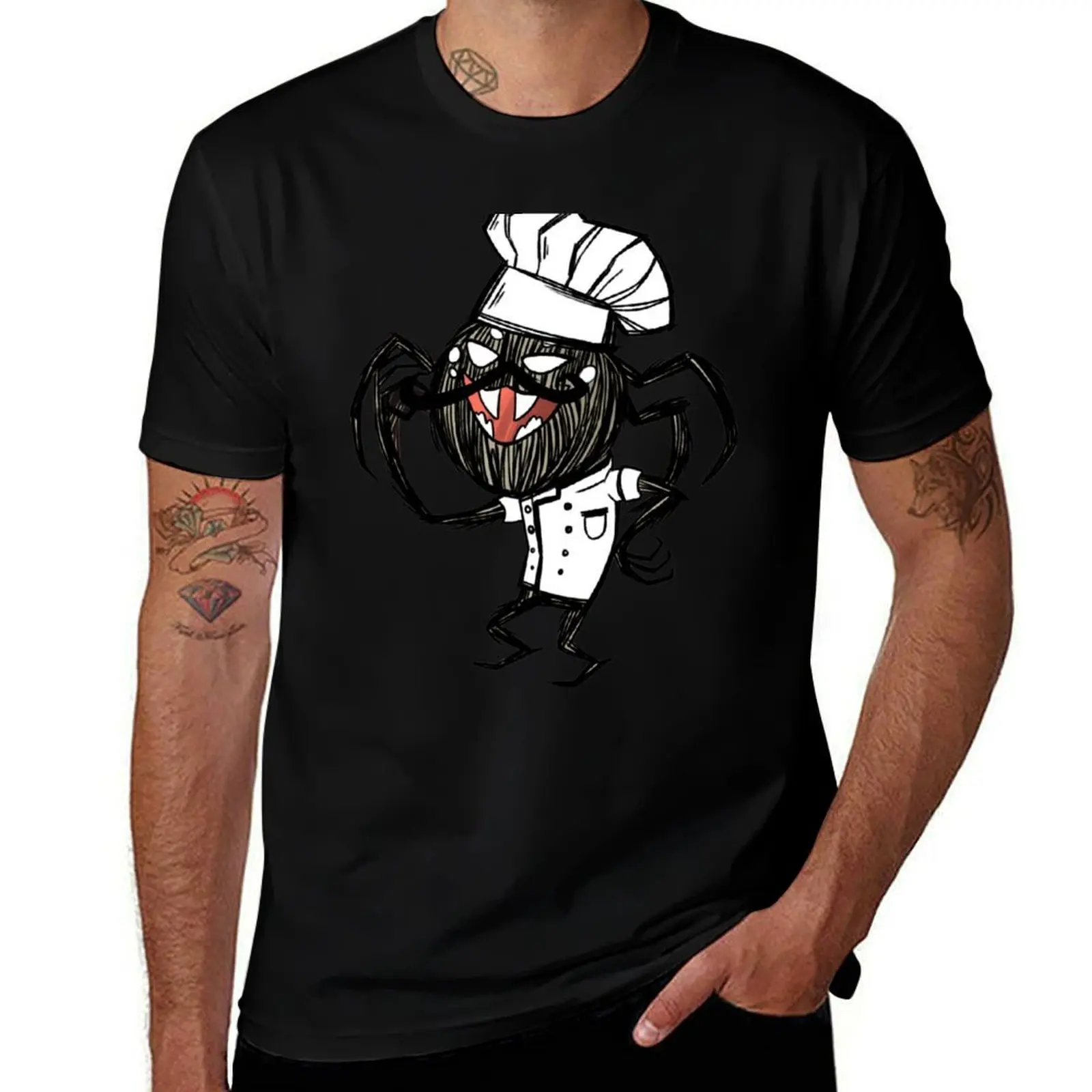 

Chef Webber - Don_t Starve T-Shirt t shirt man casual printed t shirts for man t shirts for man slim fit T-shirt