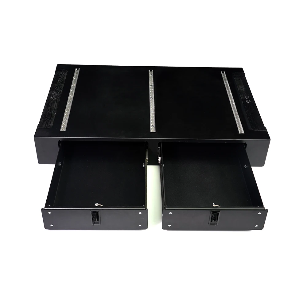 2025+ W465 Trunk Metal Storage Box G500 G63 G450D Rear Trunk Stuff Organizer Box Drawer Easy Installation Interior Auto Parts