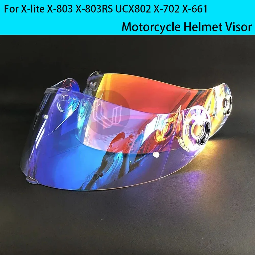 

Для Nolan X-lite X-803 X-803RS UCX802 X-702 X-661 козырек для шлема мотоциклетный шлем линзы анти-УФ козырек для ПК Len