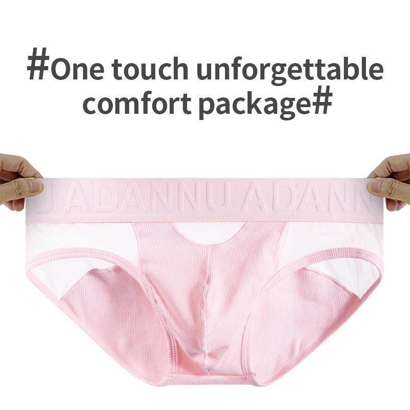 

1/3Pcs Cotton Men Underwear Transparent Patchwork Mesh Men's Sexy Bikini Underpants Sissy Man Panties Men's Jockstrap Briefs