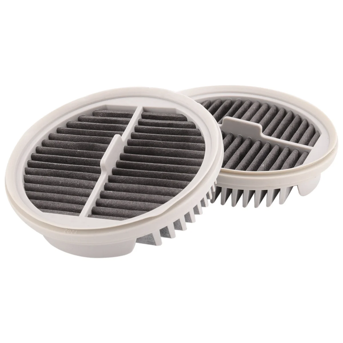 2 шт. для ручного пылесоса Xiaomi Mijia, фильтр HEPA (две упаковки), белый для модели MJXCQ01DY # АБГП