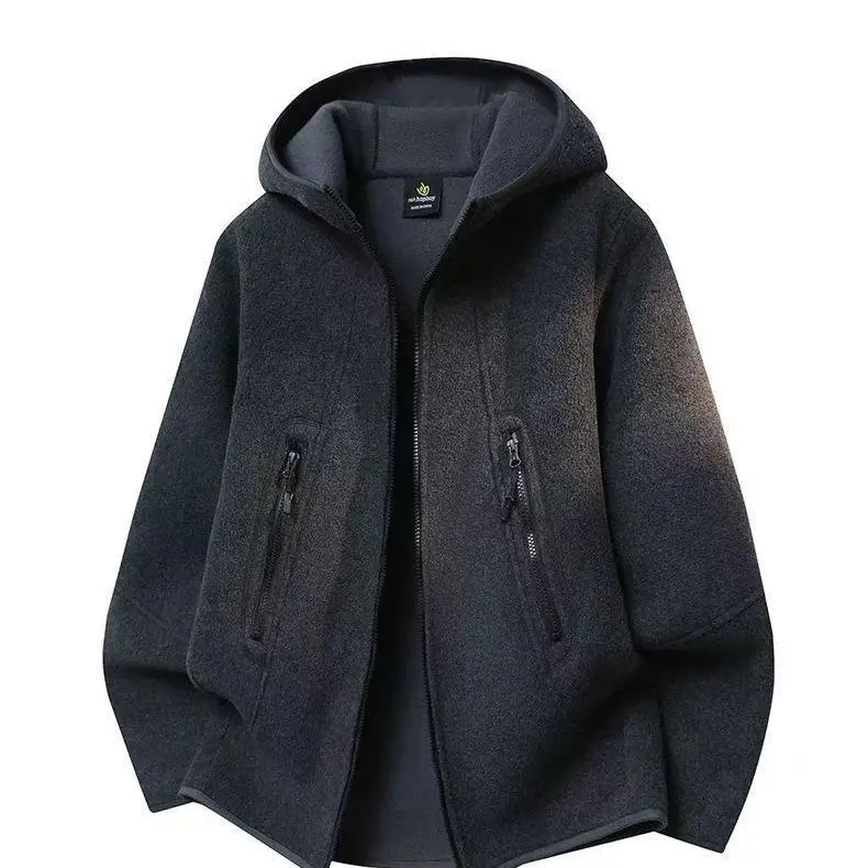 Fleece sweatshirt met hoed Dames Kerst Lente Esthetische Multi-stijl Harajuku Jeugdkleding Japanse gelaagde geblokkeerde elastische Ins