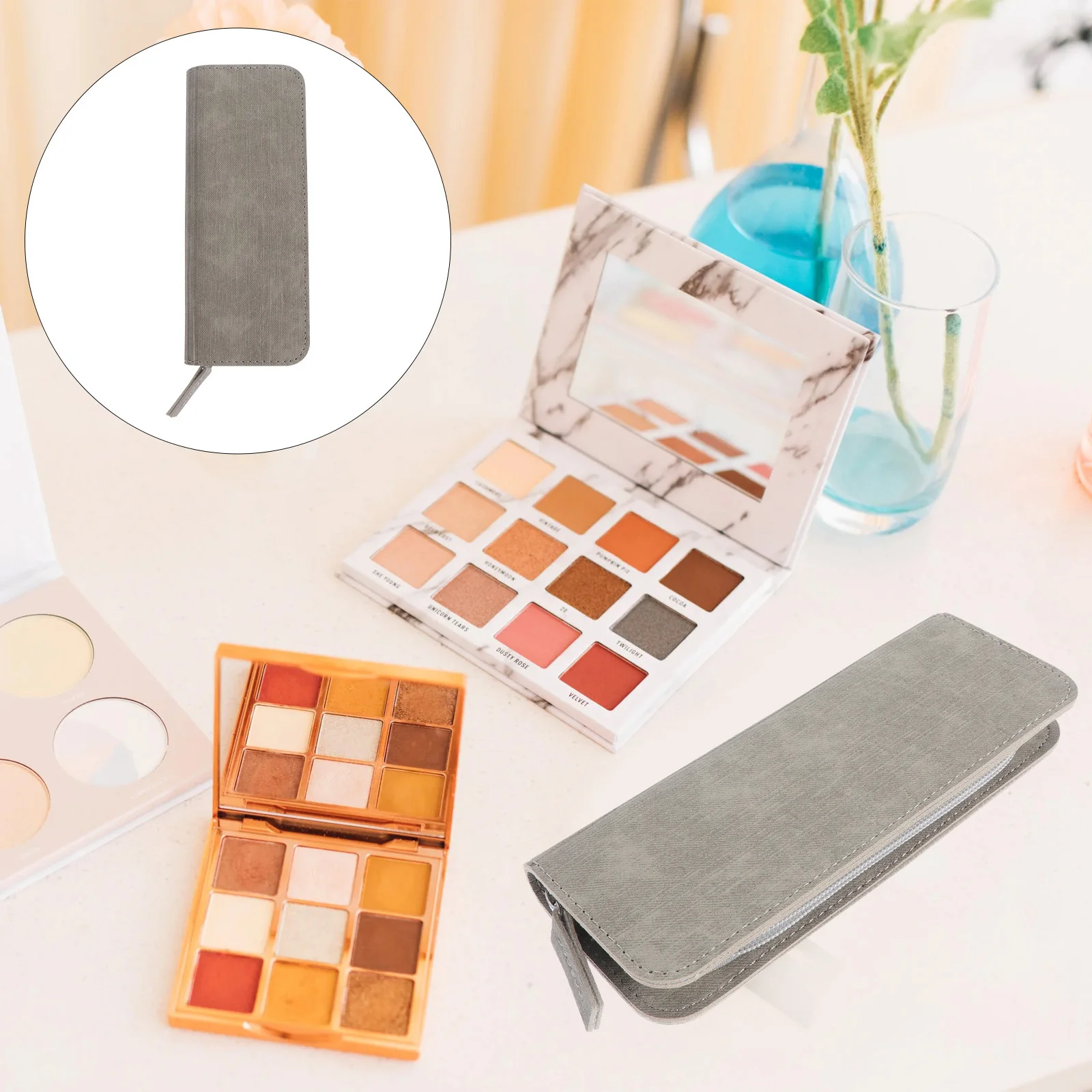 Opbergtas voor make-upgereedschap Compacte wimperpincetcontainer Stofdichte draagbare wimperverlenging Organizer Case Make-upaccessoires