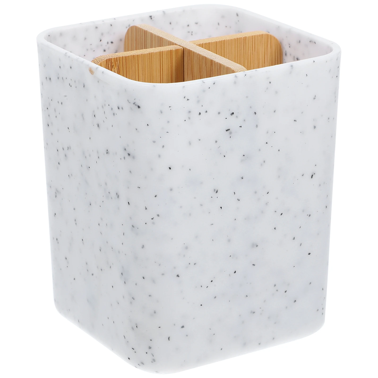 

Multifunctional Toothbrush Holder Storage Box Bathroom Organizer Stand For Toothbrushes Makeup Home Decoration Thickened