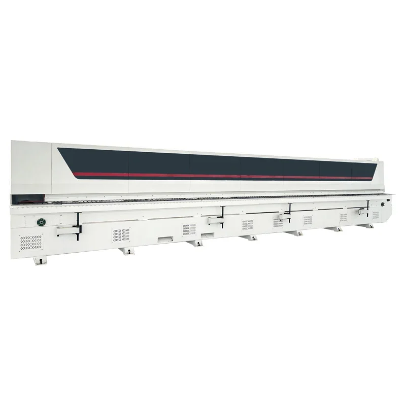 

Large automatic soft forming JC semi-pass handle-free edge banding machine