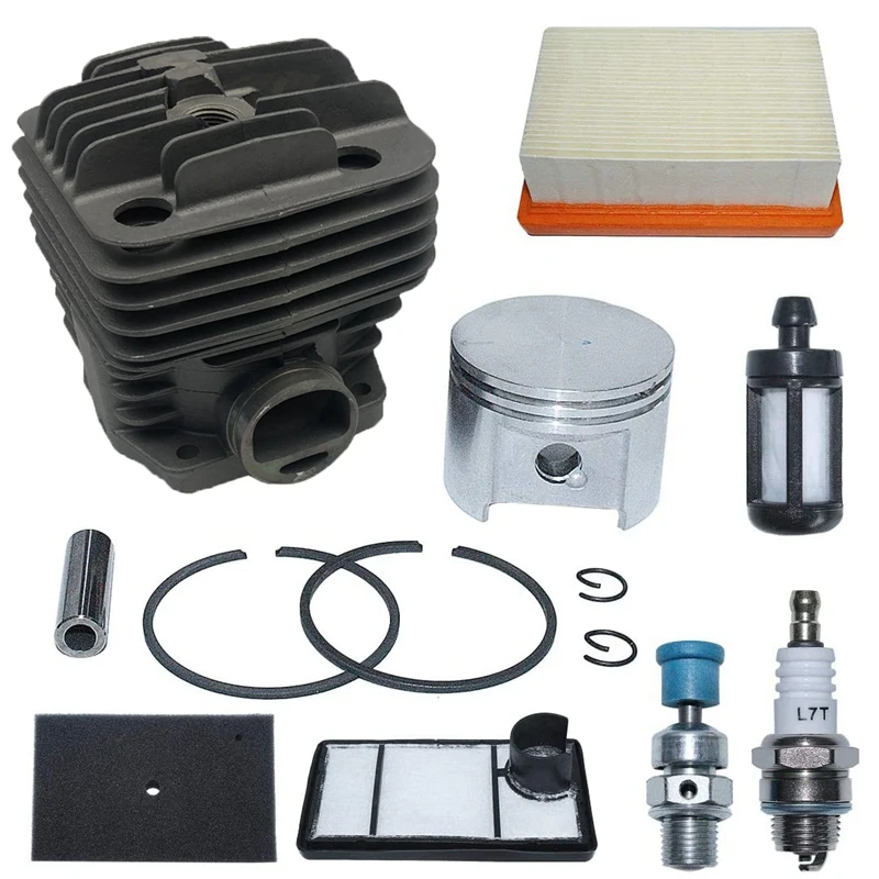 49Mm Cylinder Piston Pin Air Filter Kit For Stihl TS400 Concrete Cutting Saw Replacement 4223 020 1200