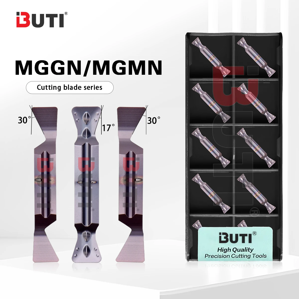 

MGMN300/400/500-17 MGGN200R-30 300R-25-7 500L-25-11 Numerical Control Lathe Slotting Blade Swallowtail Groove Cutting Tools Part