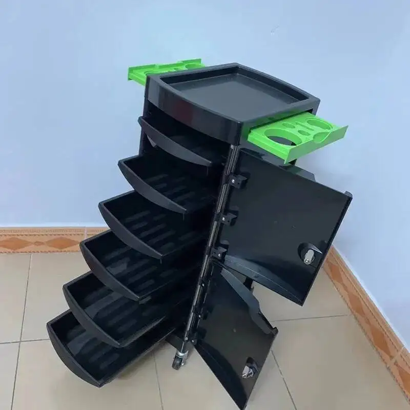 Multifunctional Modern Furniture Salon Trolley Japanese Style Nail Barber Shop Originality Storable Trolley Skjuta En Vagn HBSC