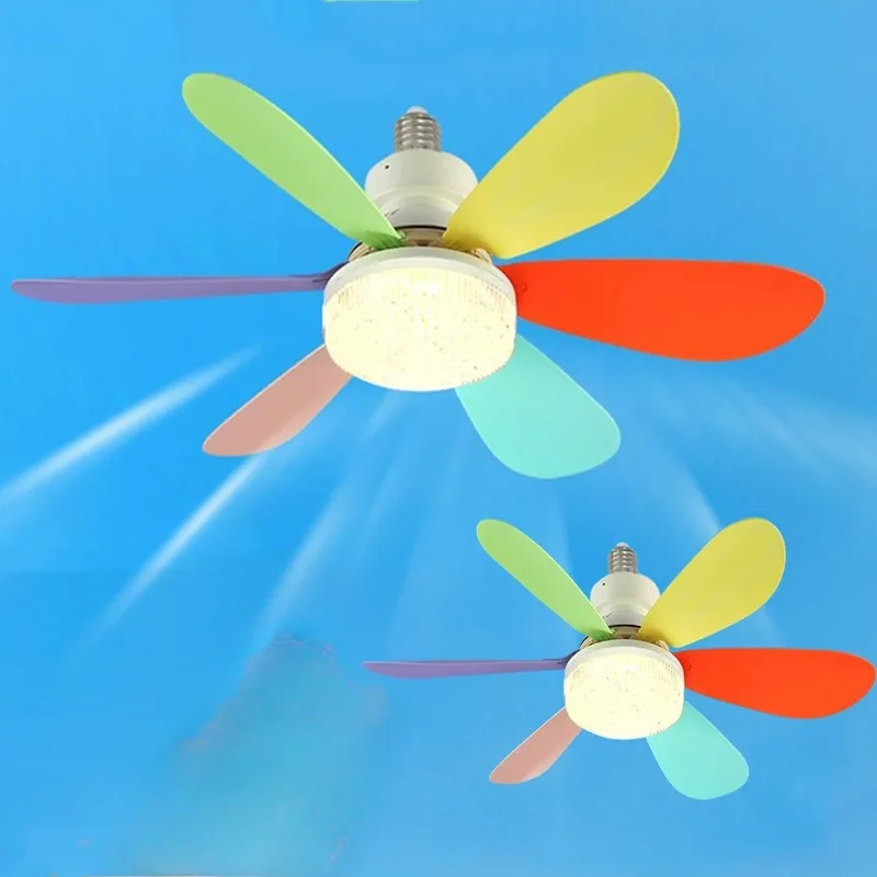 

Ceiling Fan Light with Remote 3 Fan Speeds Small Ceiling Fan Light E26 Screw Ceiling Fan with Lights for Small Rooms Kitchen