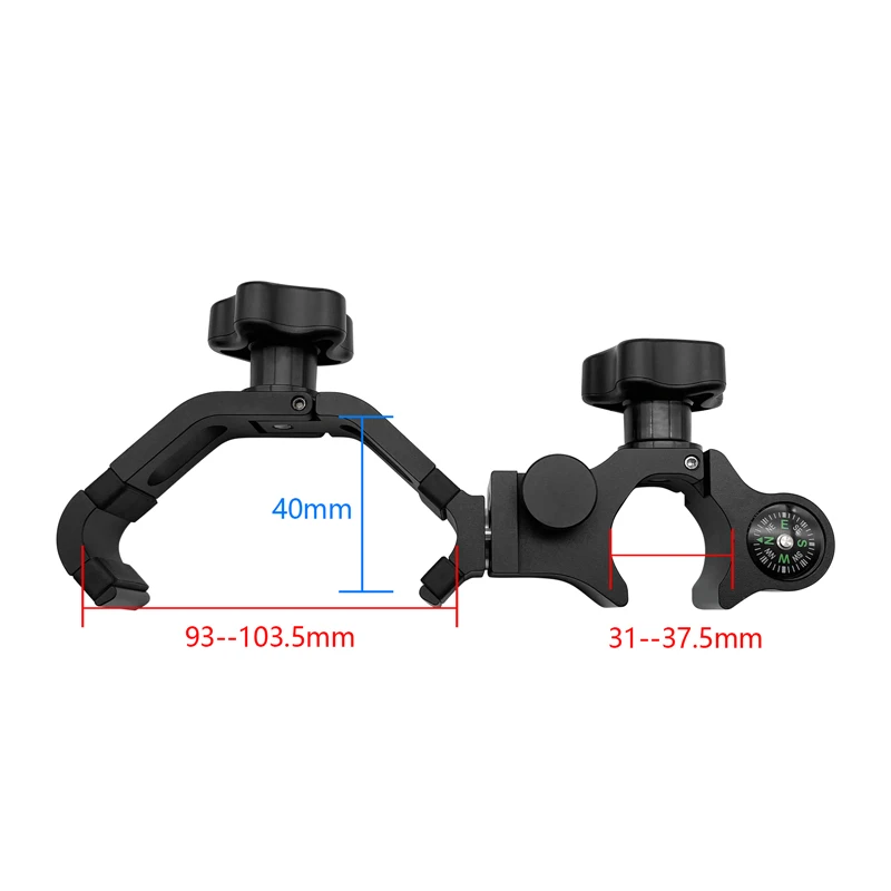 

High Quality Corrosion-resistant STONEX S9II GPS RTK Pole Clamp + Compass & Open Data Collector Cradle Holder Surveying Parts