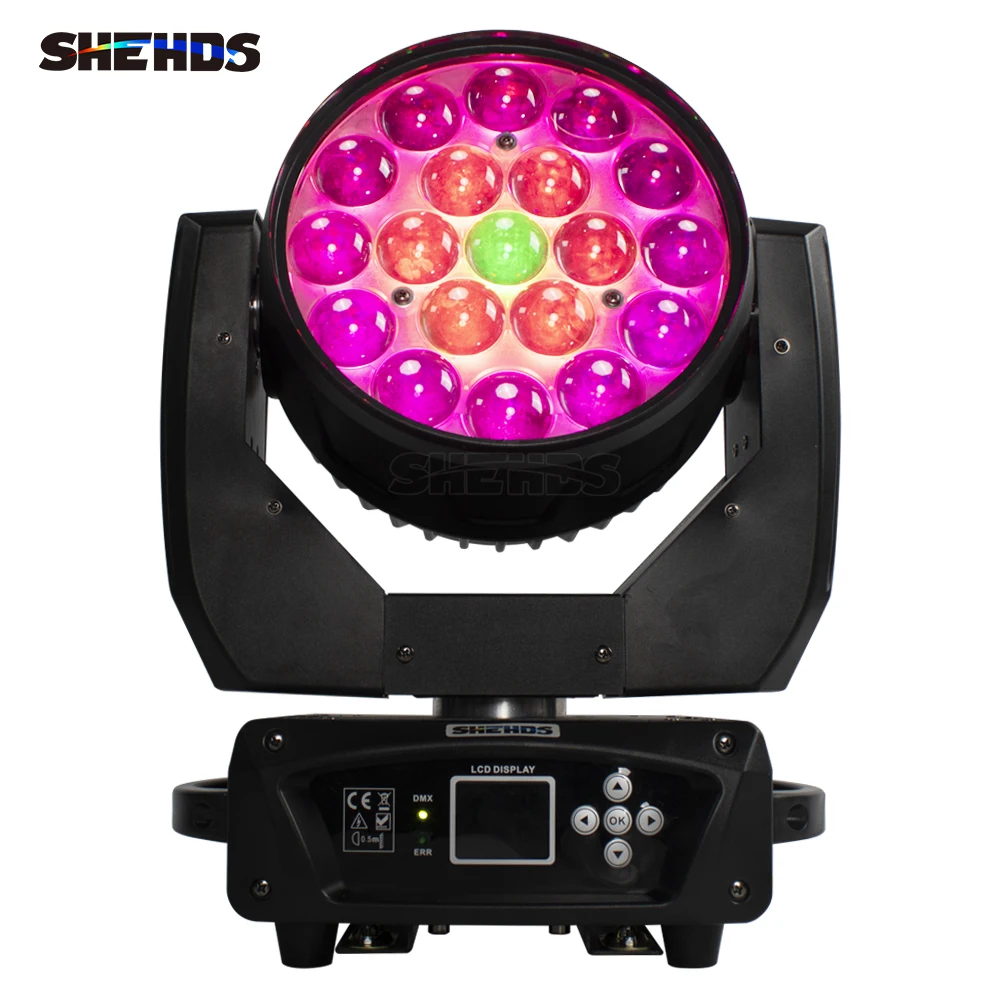 Imagem -03 - Shehds-moving Head Zoom Light para Disco Iluminação de Palco dj Led Comercial 37x15w 19x15w Rgbw