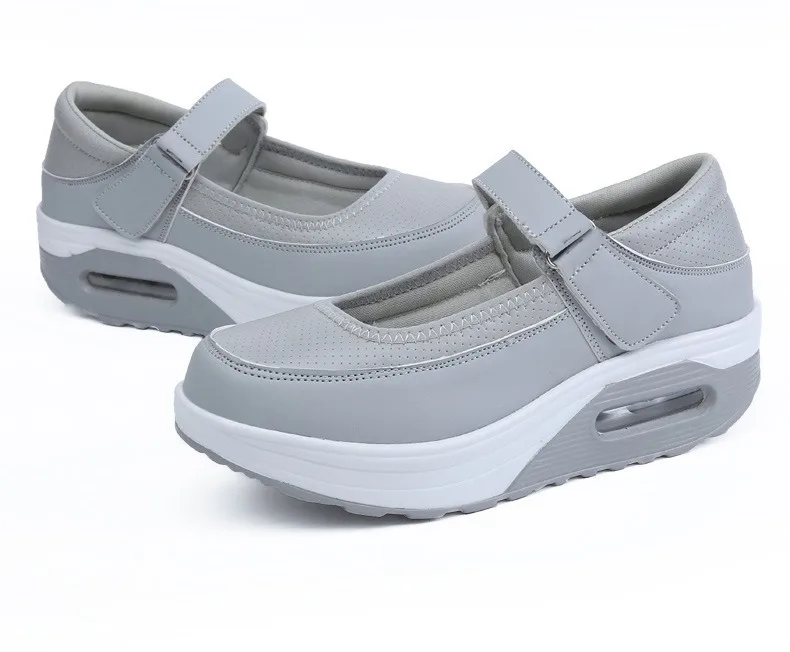 Flats Platform Women Sport Shoes Breathable Sneakers 2024 Summer New Casual Sandals Running Beach Rocking Dance Shoes