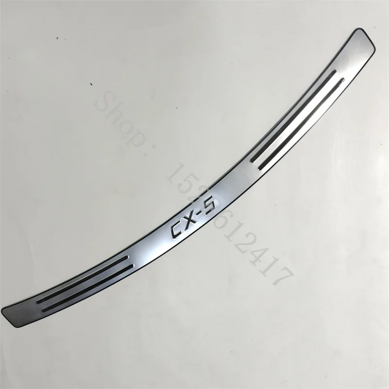 

For Mazda CX-5 CX5 2013 2014 2015 2016 Stainless Steel Door Rear Bumper Protector Sill Trunk Tread Plate Trim Car Accessories