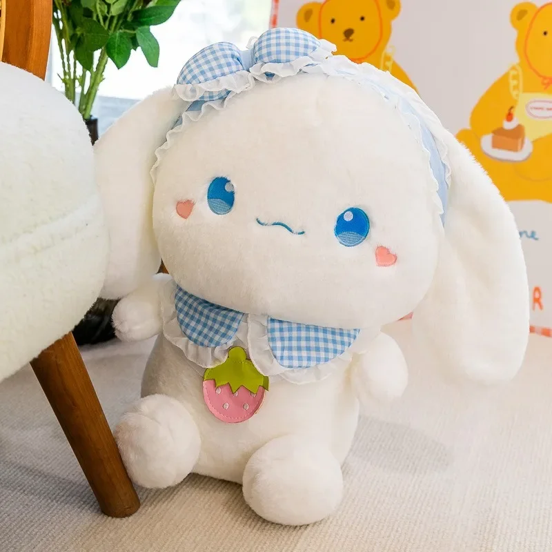 90CM Super Big Size Sanrio Cartoon Leuke Aardbei Cinnamoroll Knuffeldier Kussen Knuffels Kinderen Kerst Verjaardagscadeau