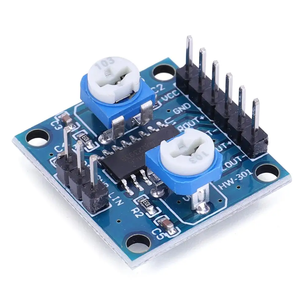 Плата цифрового усилителя PAM8406 двухканальный 2x5 Вт класса D для электронных устройств