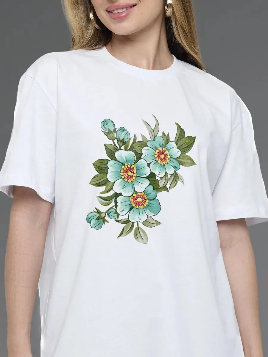 

Женская футболка с короткими рукавами и принтом размера PLUS, свободная и повседневная, мягкая, удобная и дышащая, для занятий спортом на открытом воздухе