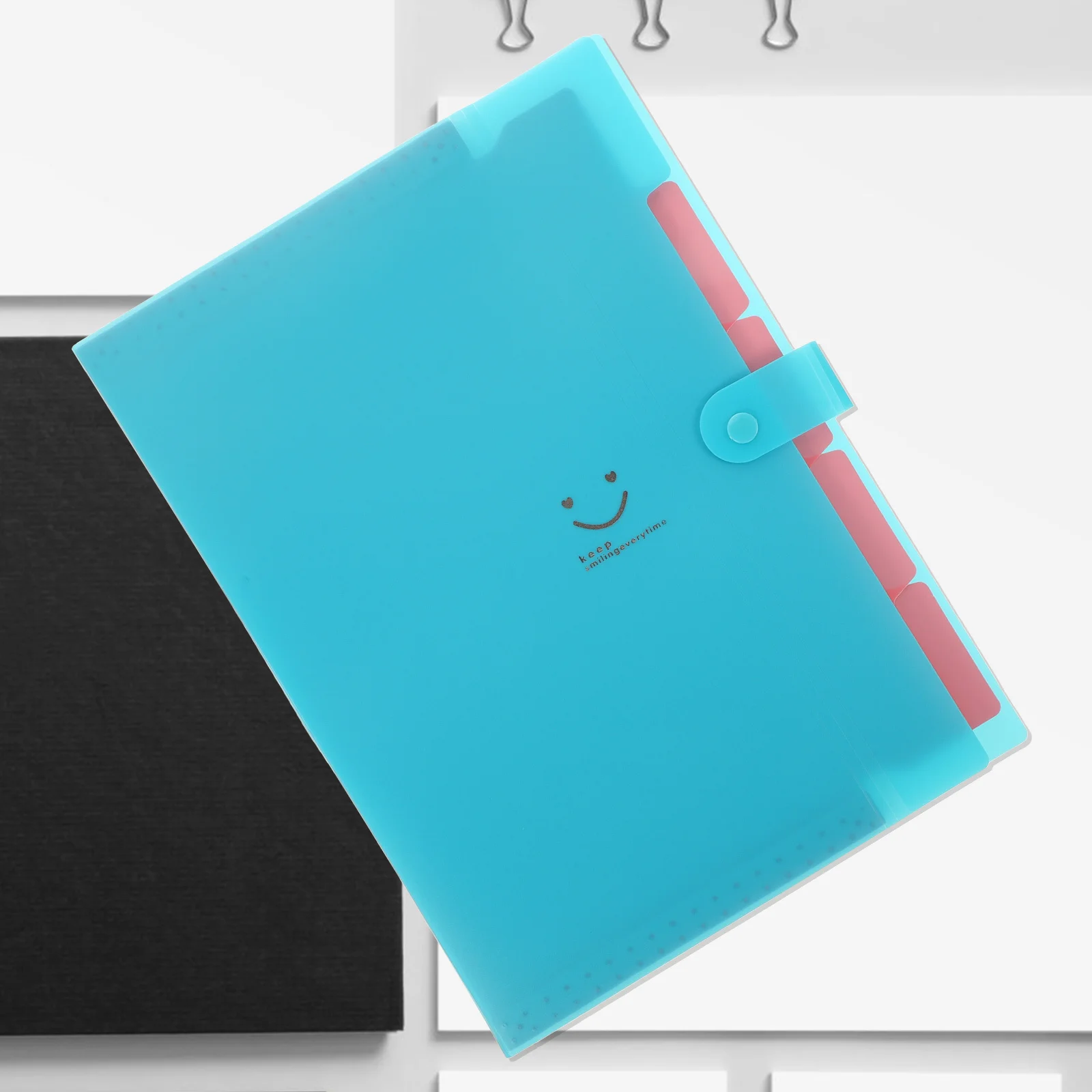 A4 الأكورديون توسيع مجلد الملفات المنظم خمس جيوب مجلد للمدرسة مكتب وثيقة حفظ استلام المنظم