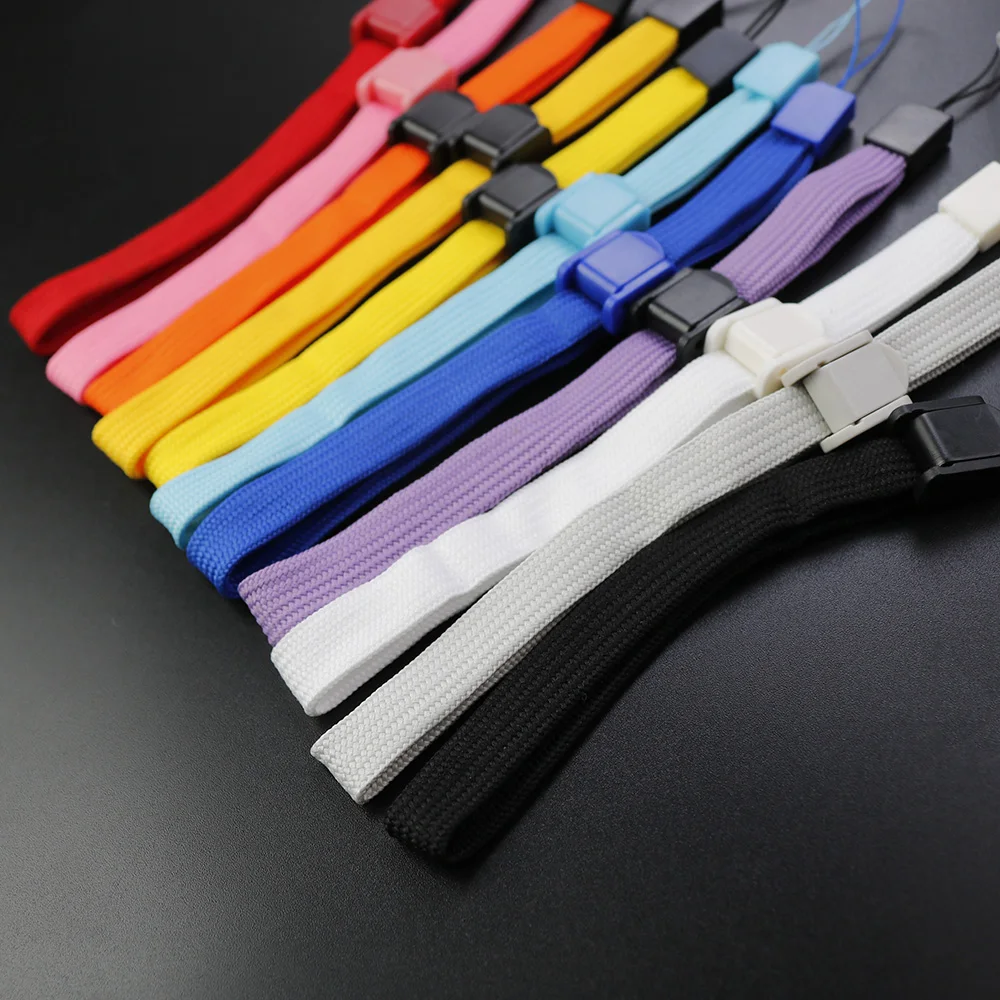 10pcs Adjustable Wrist Band Hand Rope Hand Strap For PSP PSV Wii Switch Lanyard Rope For Phone Camera MP3 Lanyard Straps